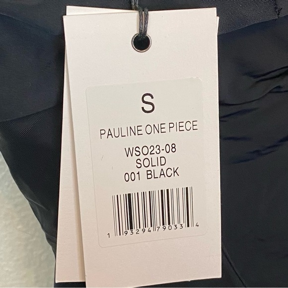 Onia Pauline One-Piece Swimsuit Black - Picture 6 of 6